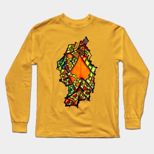 Above Orange Rooftops Long Sleeve T-Shirt